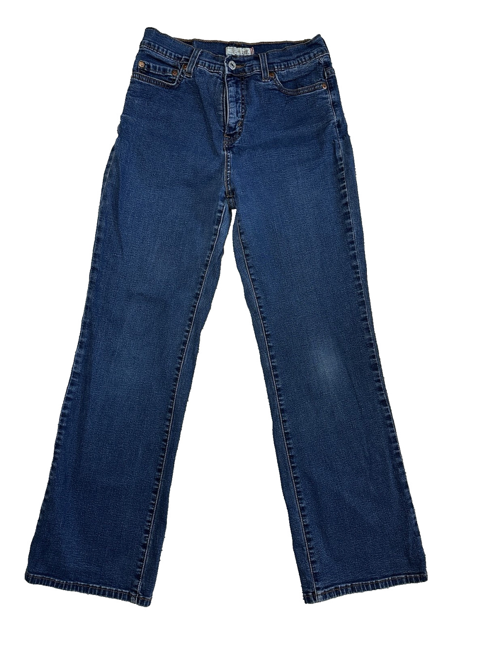 Levi’s 512 Perfectly Slimming Bootcut Jeans Women’s 8S Dark Wash Y2K